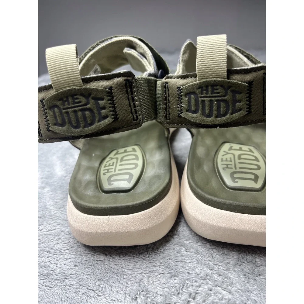 Hey Dude Carson Sandal Sport Mode Green‎ Camo Mens 13 Strappy Utility 40712-359